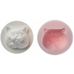 Молд для рукоделия 1297 морда кота Hobby Page