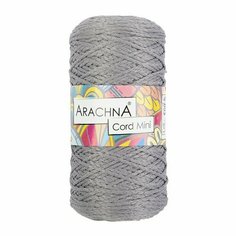 Пряжа ARACHNA Cord Mini 3 шт. х 75 г 200 м цв. №03 св. серый (Cord Mini-№03 св. серый)