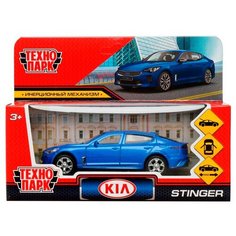 Машинка металлическая ТехноПарк KIA STINGER 12см синяя STINGER-12-BU