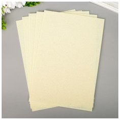 Фетр жесткий 1 мм 20х30 см топ. молоко Noname