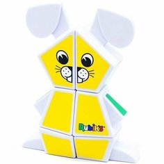 Кубик рубика Rubiks Зайчик Белый / Развивающая головоломка