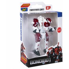 Трансформер 2в1 BONDIBOT фигурка робот тигр Bondibon детская игрушка подарок для мальчиков и девочек