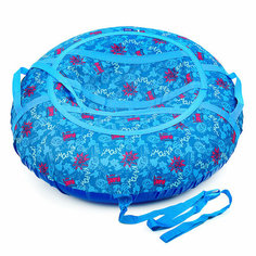 Санки-ватрушка, серия "Принт", 70см, принт "Комиксы" Belon Familia