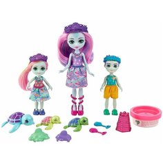 Набор игровой Семья Черепашек с аксессуарами Mattel
