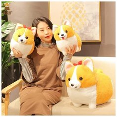 Мягкая Игрушка Корги Собака 45 см, Плюшевый Питомец Yuma Toys