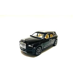 Металлическая машинка Роллс Ройс Куллинан Rolls-Royce Cullinan, черный, 1:24 20 см, коллекционная модель, инерционная машинка Нет бренда