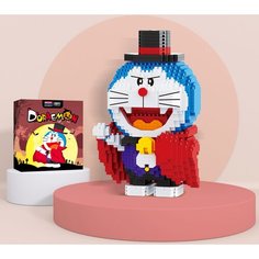 Конструктор 3D из миниблоков Balody Doraemon котик дракула хэллоуин 1169 элементов - BA16271