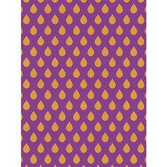 Отрезная ткань для мебели Ambesonne "Геометрические капли" метражом для рукоделия и шитья, оксфорд, 155 см