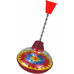 Юла, Игрушка детская, развивающая, прозрачная, диаметр 12 см. Yar Team