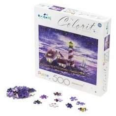 Colorit collection. Пазл. 500 эл. Дом с маяком. в к 24x24x4 см Origami