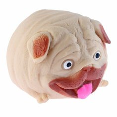 Мялка «Собачка» с пастой, цвета микс Нет бренда