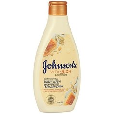 Гель для душа Johnson’s Vita-Rich с йогуртом, овсом и медом, 250 мл Johnson`S Baby