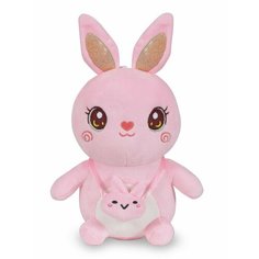 Мягкая игрушка подушка Заяц "Аллегра", розовая, 25 см, Коробейники Sweet Home