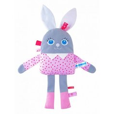 Мягкая игрушка погремушка "Мой Зайчик", 30 см, Мякиши Sweet Home