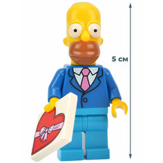 Мини-фигурка Симпсоны Гомер The Simpsons (подвижная, аксессуары, 5 см) Star Friend