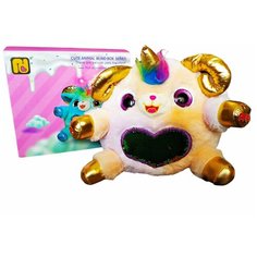 Интерактивная мягкая игрушка поющая повторюшка Rainbocorns Радужные Рога/мягкая интерактивная игрушка/плюшевый интерактивный единорог Радужные Рога Китай