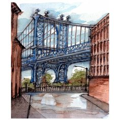 Картина по номерам Бруклинский мост 40х50 см АртТойс