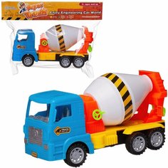 Машинка Строительная техника. Бетономешалка, в пакете - Junfa Toys [WC-13882]