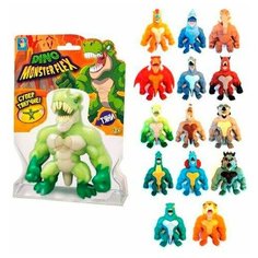 Игрушка MONSTER FLEX DINO, тянущиеся фигурки 14см, 14 видов в ассортименте 1Toy Т22691