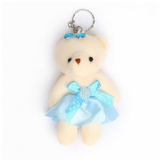 Подвеска «Мишка бант в горошек» цвета микс Noname