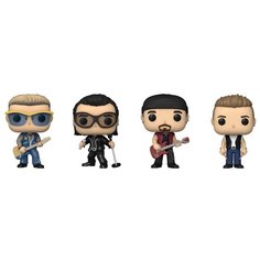 Фигурка Funko POP! Rocks U2 Zoo TV Adam/Bono/The Edge/Larry (Exc) 4PK 64688