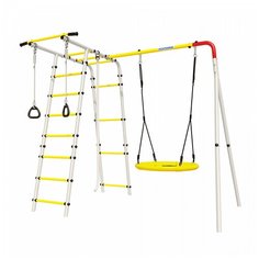 Спортивно-игровой комплекс ROMANA Лесная поляна-3 103.26.05-01 с качелями гнездо