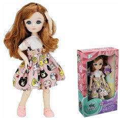 Кукла шарнирная Милашка - Моника с русским чипом 18B-8YSF Miss Kapriz