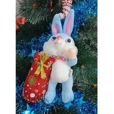 Кролик голубой с музыкальной копилкой нет бренда