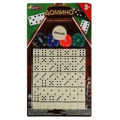 Настольная игра Играем вместе Домино 2105K365-R