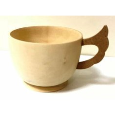 Чашка чайная 65*120 мм заготовка деревянная для росписи Хохлома магазин.рф