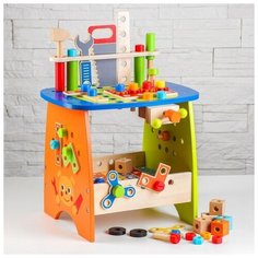 Игровой набор «Столярная мастерская», 89 деталей, 79 × 29,5 × 31 см Noname