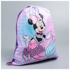 Disney Мешок для обуви 420 х 350 мм, "Минни русалочка", Минни Маус