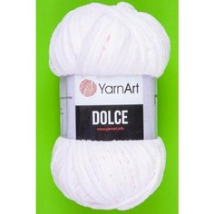 Пряжа YarnArt Dolce бледно-розовый (781), 100%микрополиэстер, 120м, 100г, 2шт