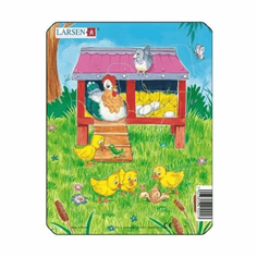 Пазл Larsen "Кошки и Собаки", 6 деталей M13