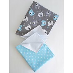 Непромокаемая многоразовая пеленка комплект 2 шт Нет бренда