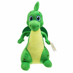 Игрушка мягкая Мульти-Пульти зеленый дракон Арни 30 см M099477-30NS