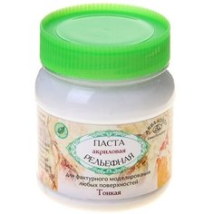 Паста текстурная, белая, тонкая, 250 мл, акриловая Нет бренда