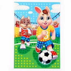 Мягкая мозаика из ЭВА (большой набор) Футболисты Китай