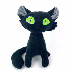 Мягкая игрушка,《Судзумэ, закрывающая двери》черная кошка, SADAIJIN, 26см GPS