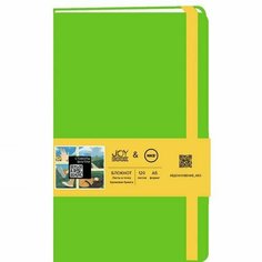 Блокнот для записей Joy Book Green country feat. NKS, А5, 120л, 70г/м2, точка Эксмо