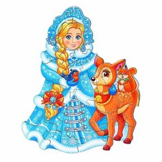 Пазл «Снегурочка» Woodland