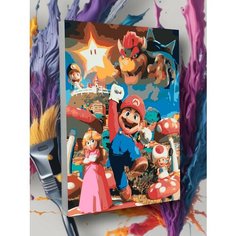 Картина по номерам The Super Mario Bros Братья Супер Марио Круто красим