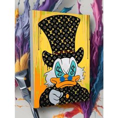 Картина по номерам Макдак Скрудж Мультперсонаж Мультфильм Круто красим