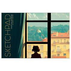 Альбом для рисования 40л, А4, на скрепке Greenwich Line "Nowadays", 120г/м2, 6 штук, 356283