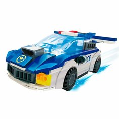 Конструктор, 12 см, пластик, Полицейская машина, Hobby kids Kuchenland