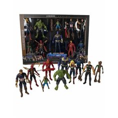 Фигурки Марвел 10 шт/Набор игрушек супергероев, 15 см китай