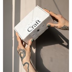 Набор для создания одной свечи из натурального воска Craft с деревянным фитилем аромат Прогулка в лесу, DIY-набор для изготовления свечей