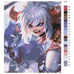Картина по номерам Т337 Mobile Legends: пополь И купа 40Х50 Brushes Paints