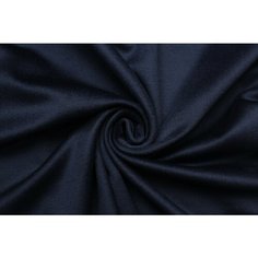 Ткань пальтовая Elie Saab с кашемиром тёмно-синяя, ш150см, 0,5 м