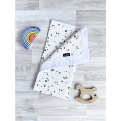 Плед для малыша/ трикотажный/ двусторонний Mjolk